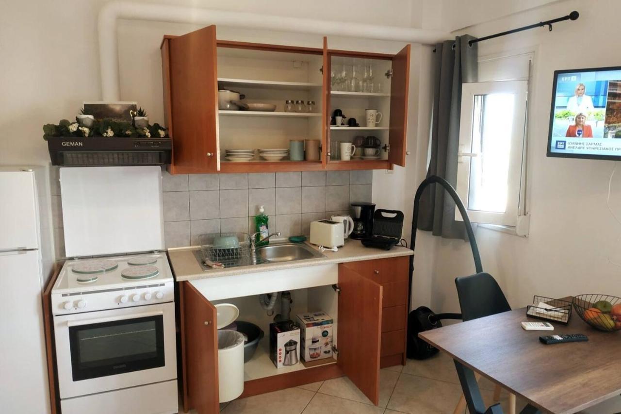 Studio On The Closest Beach To The City! Amoudara Lasithiou المظهر الخارجي الصورة
