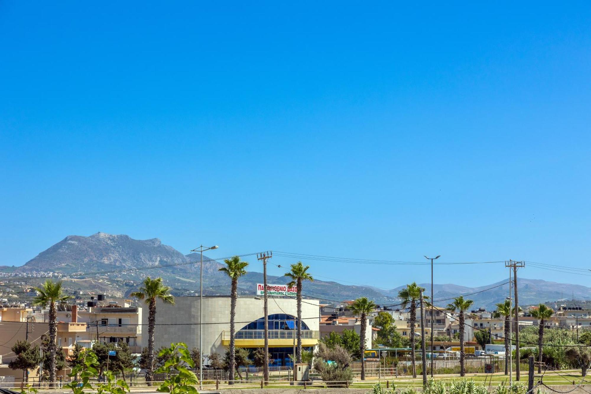 Studio On The Closest Beach To The City! Amoudara Lasithiou المظهر الخارجي الصورة