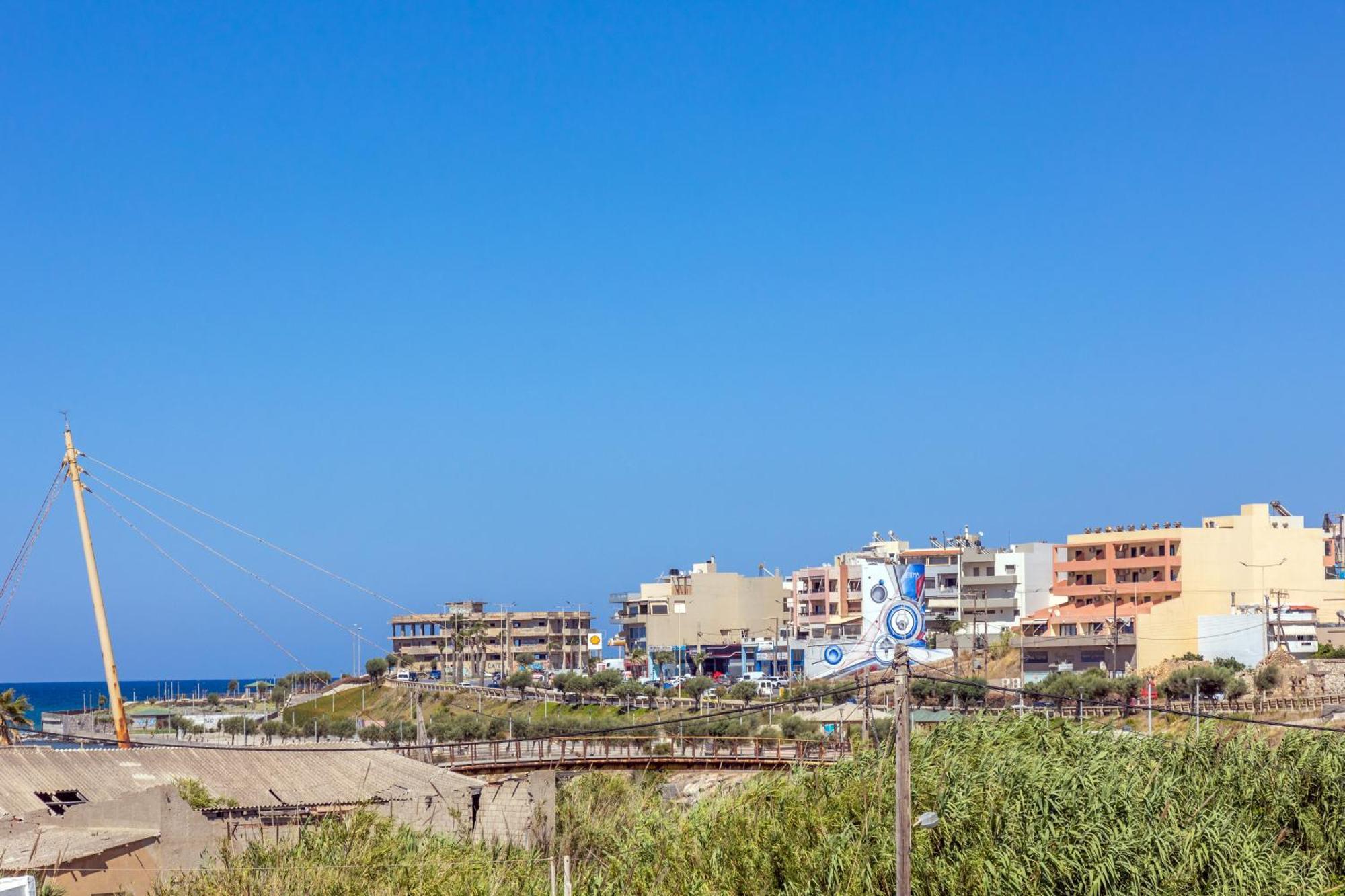 Studio On The Closest Beach To The City! Amoudara Lasithiou المظهر الخارجي الصورة
